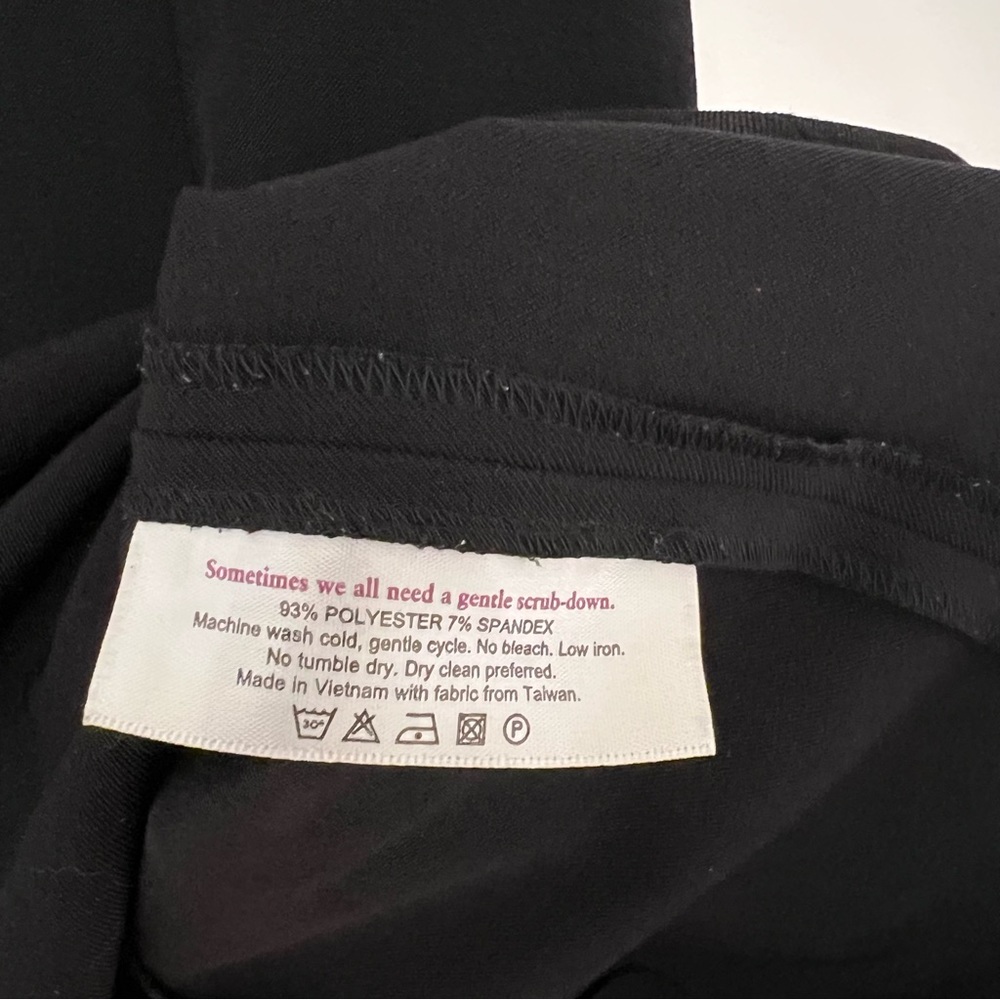 MM LaFleur New York Black Sheath Dress 4 Business Minimalist Office Classic LBD - Picture 4 of 7